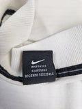 Vintage Nike Poloshirt Tennis Wimbledon Challenge Court Weiß XXL