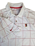 Rare! Vintage Nike Poloshirt Pete Sampras 1995 Wimbledon Challenge Court Tennis Weiß Rot M