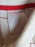 Rare! Vintage Nike Poloshirt Pete Sampras 1995 Wimbledon Challenge Court Tennis Weiß Rot M