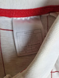 Rare! Vintage Nike Poloshirt Pete Sampras 1995 Wimbledon Challenge Court Tennis Weiß Rot M
