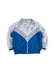 Vintage Adidas Sportjacke Edberg Tennis Weiß Blau (D50) M