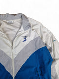 Vintage Adidas Sportjacke Edberg Tennis Weiß Blau (D50) M