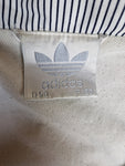Vintage Adidas Sportjacke Edberg Tennis Weiß Blau (D50) M