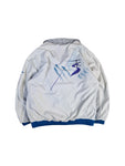 Vintage Adidas Sportjacke Edberg Tennis Weiß Blau (D50) M