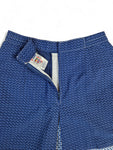 Vintage Lotto Tennis Rock Italiano Blau Weiß L