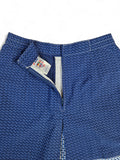 Vintage Lotto Tennis Rock Italiano Blau Weiß L