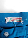 Vintage Australian By L'Alpina Tennis Shorts 80s Made In Italy Blau (52)