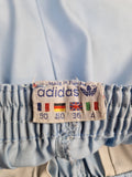 Vintage Adidas Shorts 80s Mit Taschen Hellblau (50) M