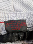 Vintage Gravity Force Shorts 3/4 Mesh Basketball Made In USA Grau L