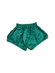 Vintage Erime Shorts 80s Glanz Sprinter Made In West Germany Grün (7) M-L