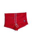 Vintage Porolastic Olympia Badehose 60s/70s Made In West Germany Rot (5) M-L
