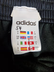 Vintage Adidas Torwart Shorts 80s Basic Made In UK Schwarz Weiß (D8) L-XL