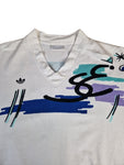 Rare! Vintage Adidas Pullunder Stefan Edberg Tennis Made In Yugoslavia Weiß M