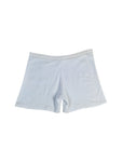 Vintage Set aus Oberteil Und Shorts 80s "Hollywood Beach" Made In USA Weiß XL