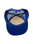 Vintage Mesh Cap Hamburger Streetball Turnier "Han-Cup" Basketball Weiß Blau One Size