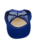 Vintage Mesh Cap Hamburger Streetball Turnier "Han-Cup" Basketball Weiß Blau One Size