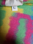 Vintage United Colors Of Benetton Shirt "Benetton" Schriftzug Grün Bunt L