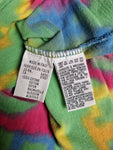 Vintage United Colors Of Benetton Shirt "Benetton" Schriftzug Grün Bunt L