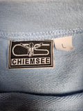 Vintage Chiemsee Shirt Back Logo Stickerei Hellblau L