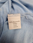 Vintage Chiemsee Shirt Back Logo Stickerei Hellblau L
