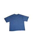 Vintage Diadora Women Shirt 80s Logo Streifen Blau S