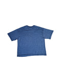 Vintage Diadora Women Shirt 80s Logo Streifen Blau S