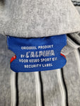 Vintage Australian By L'Alpina Shirt Fleece/Velour Grau Schwarz (50) M-L