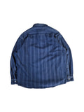 Vintage Levis Jeanshemd Gestreift Blau L