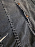 Vintage Diesel Jeanshemd "Worry Free" Made In Italy Ausgewaschen Grau 2XL