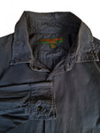 Vintage Katharine Hamnett Denim Hemd Basic Made In Italy Dunkelblau XL