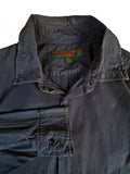 Vintage Katharine Hamnett Denim Hemd Basic Made In Italy Dunkelblau XL
