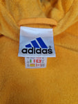 Vintage Adidas Sportjacke 90s Damen Frottee Futter Orange (D40) M