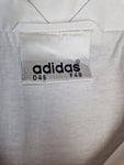 Vintage Adidas Sportjacke 90s Damen Tennis Zipper Weiß (D46) L