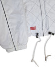 Vintage Adidas Sportjacke 90s Damen Tennis Zipper Weiß (D46) L