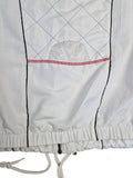 Vintage Adidas Sportjacke 90s Damen Tennis Zipper Weiß (D46) L
