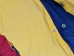 Vintage Tommy Hilfiger Daunenjacke Reversible Puffer Blau Rot Gelb L