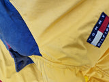 Vintage Tommy Hilfiger Daunenjacke Reversible Puffer Blau Rot Gelb L