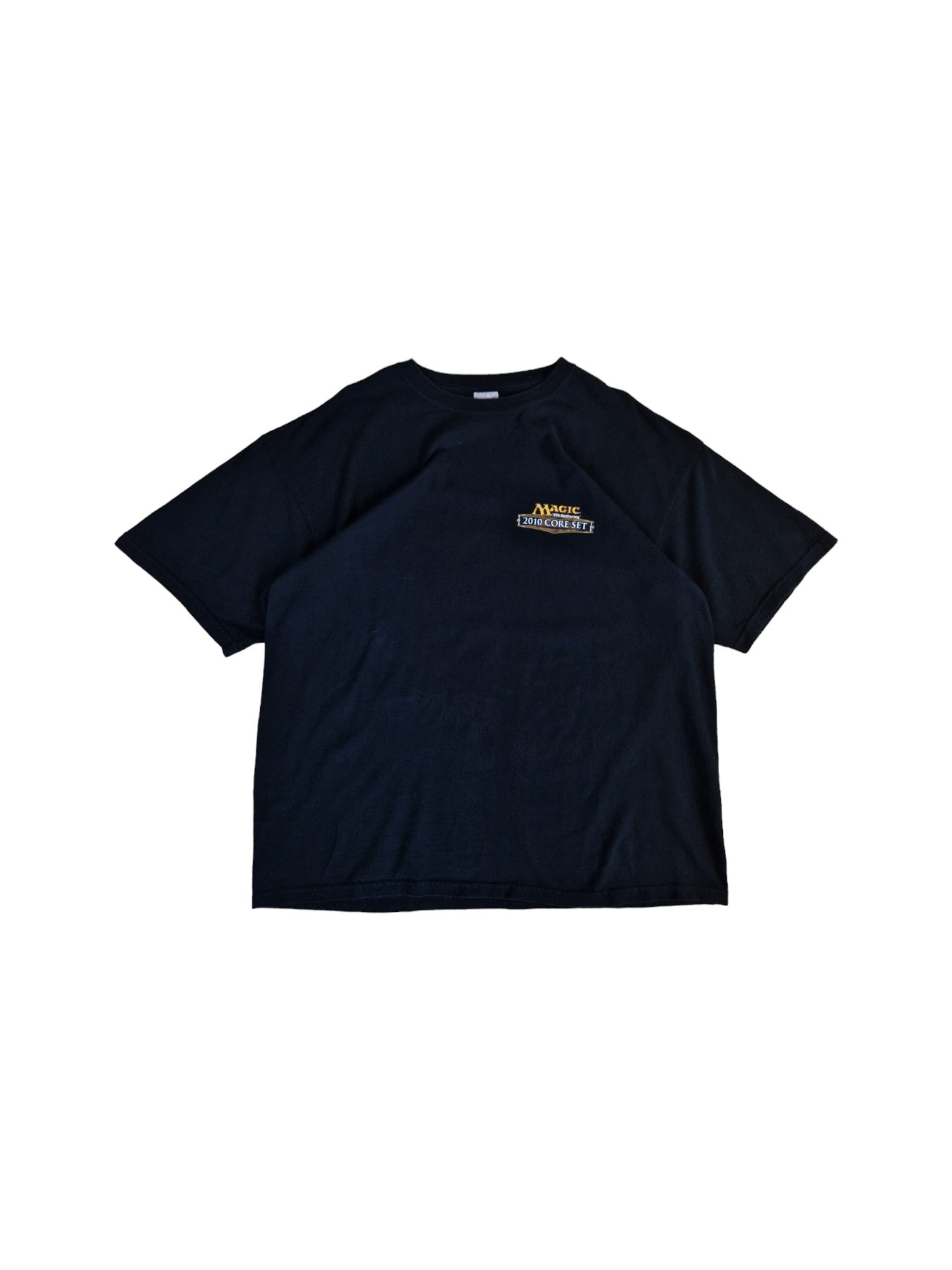 Gildan Shirt Magic: The Gathering 2010 Core Set Backprint Schwarz XL - RareRags
