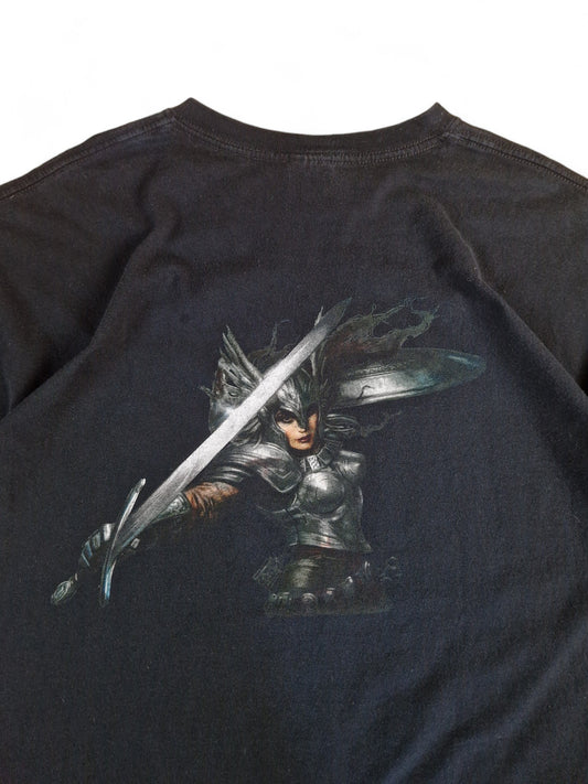 Gildan Shirt Magic: The Gathering 2010 Core Set Backprint Schwarz XL
