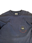 Vintage Screen Stars Shirt 1996 Bart Simpson Beach Club "Chairman of the board" Ausgewaschenes Blau XL