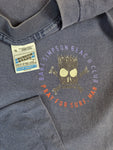 Vintage Screen Stars Shirt 1996 Bart Simpson Beach Club "Chairman of the board" Ausgewaschenes Blau XL