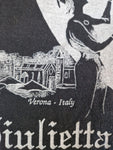Vintage Romeo & Julia Shirt "Giulietta e Romeo" Single Stitch Schwarz XL-XXL