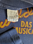 Vintage Screen Stars Shirt 1993 Musical "Buddy" Single Stitch Dunkelblau S