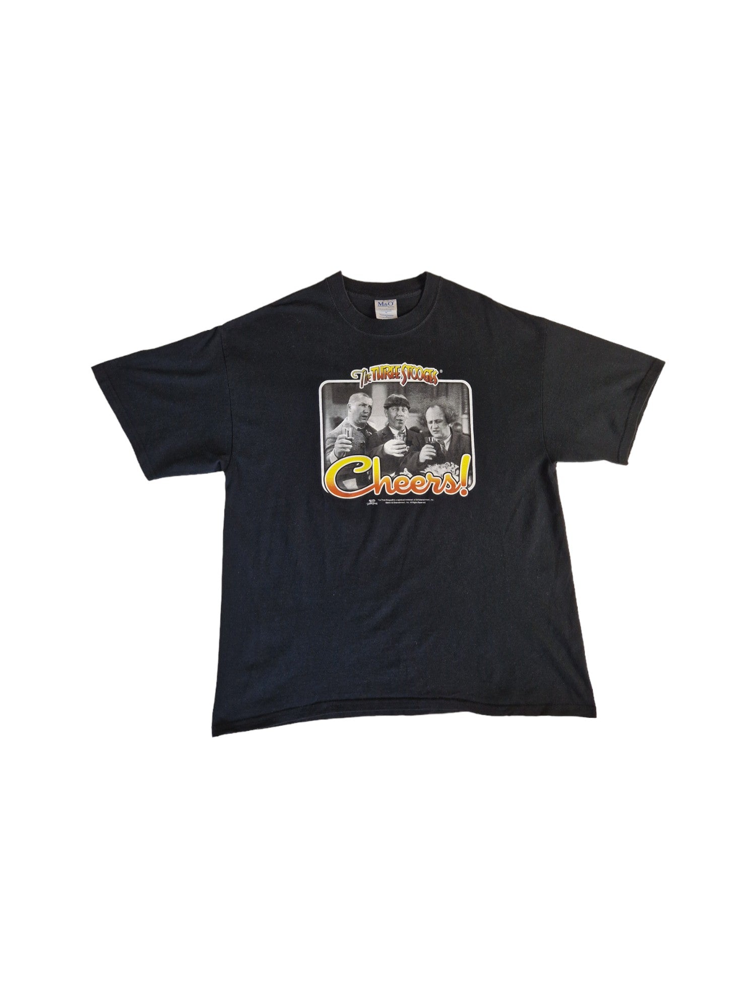 M&O Knits Shirt 2004 The Three Stooges Movie Schwarz XL - RareRags