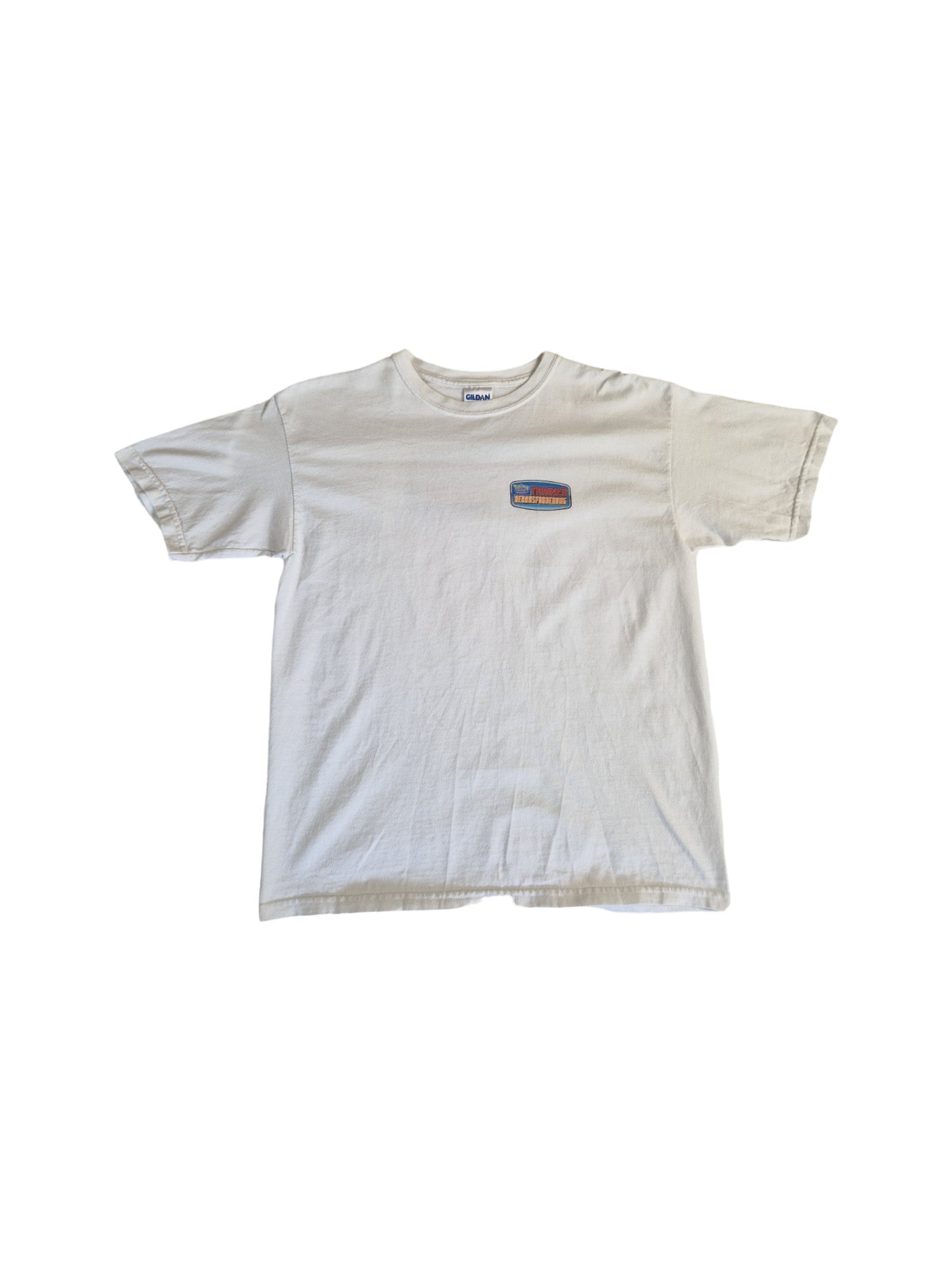 Gildan Shirt Pokemon Trainer Herausforderung Weiß (Youth L) XS-S - RareRags