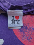 Gildan Shirt 00s "I<3NY" Lila L