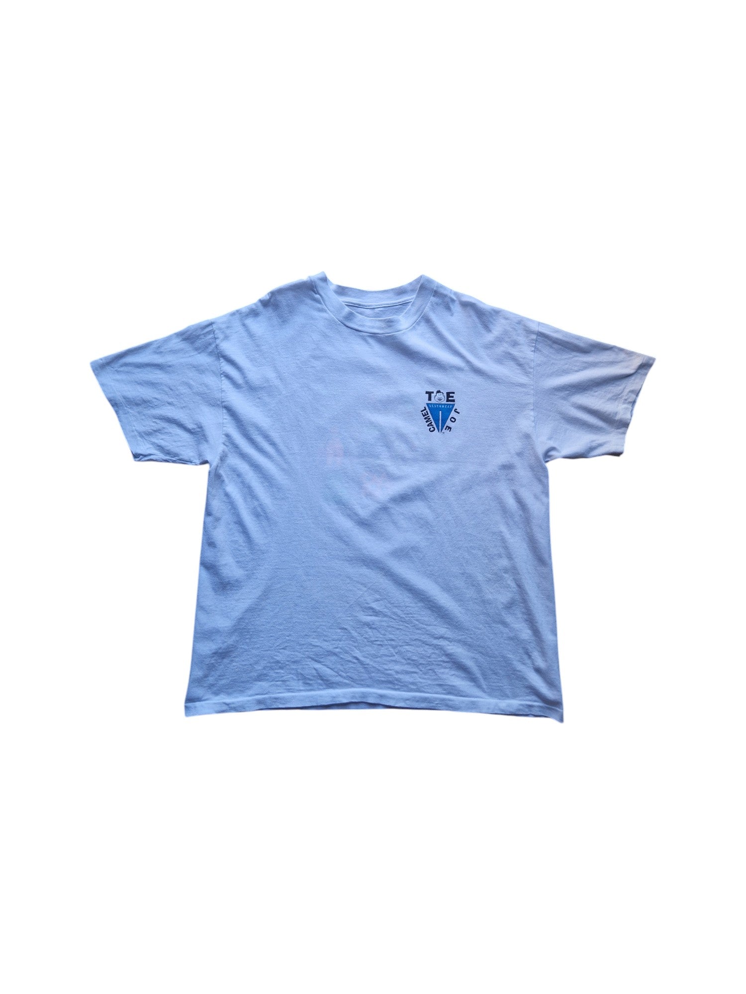 Vintage Camel Toe Joe Shirt 90s "So many camel toes, so little time" Single Stitch Weiß M-L - RareRags