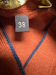 Moderner Loro Piana Cardigan 100% Virgin Wool Made In Italy (40) S-M