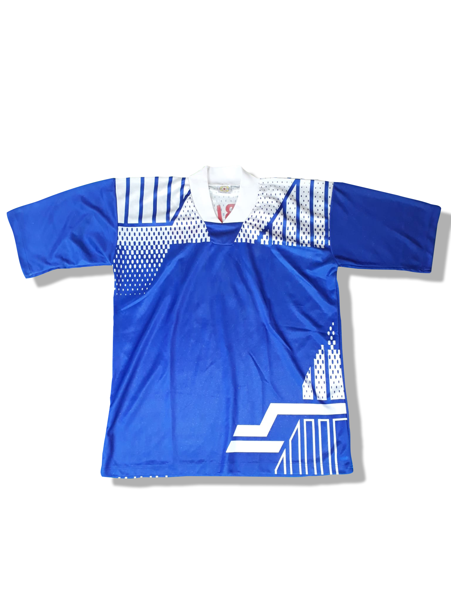 Vintage Mauritius Trikot #4 Blau XL