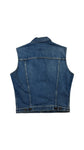 Vintage Levis Trucker Jeansweste (70)501 1981 Orange Tab Made In France Blau (36) S-M